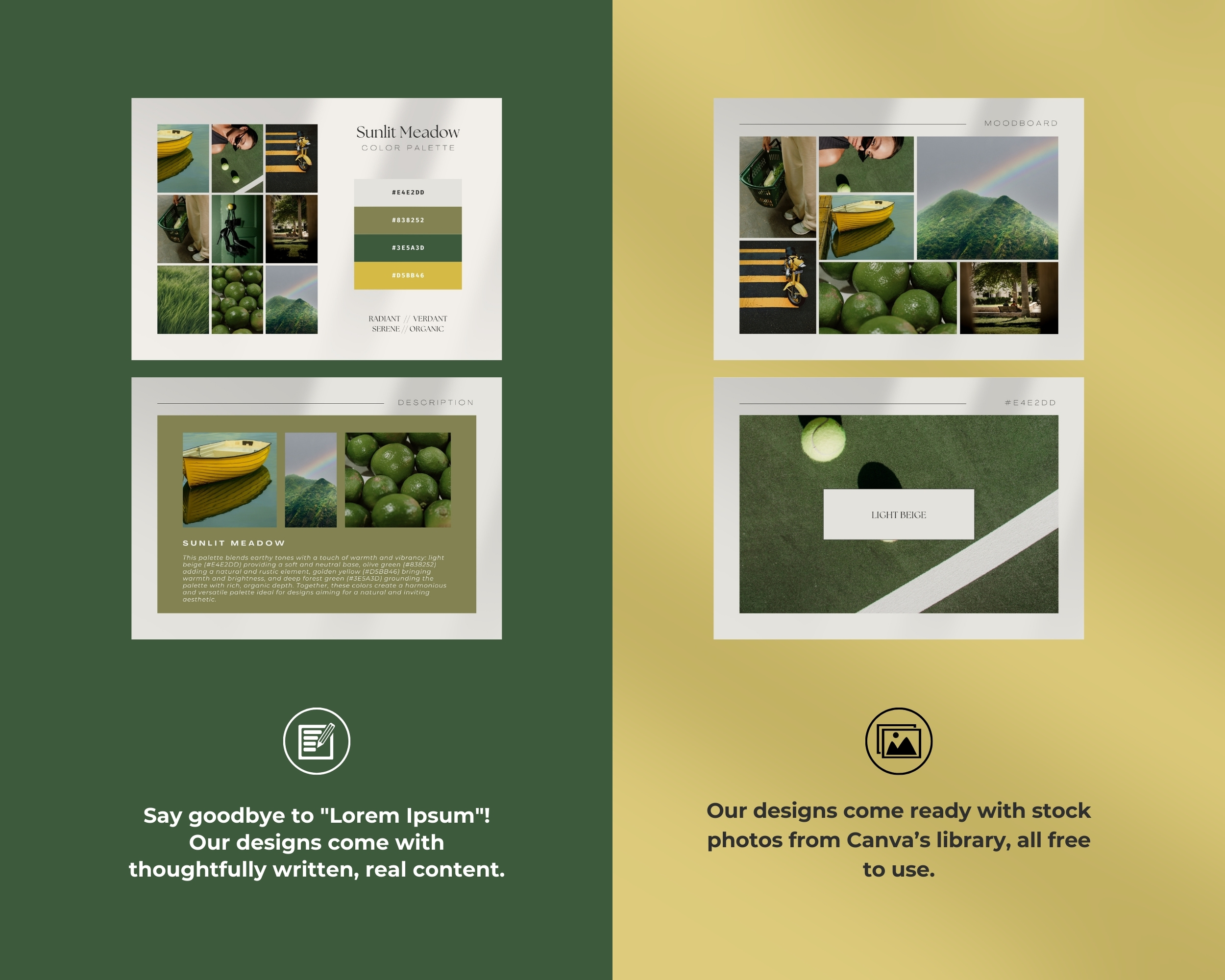 Sunlit Meadow Digital Color Palette