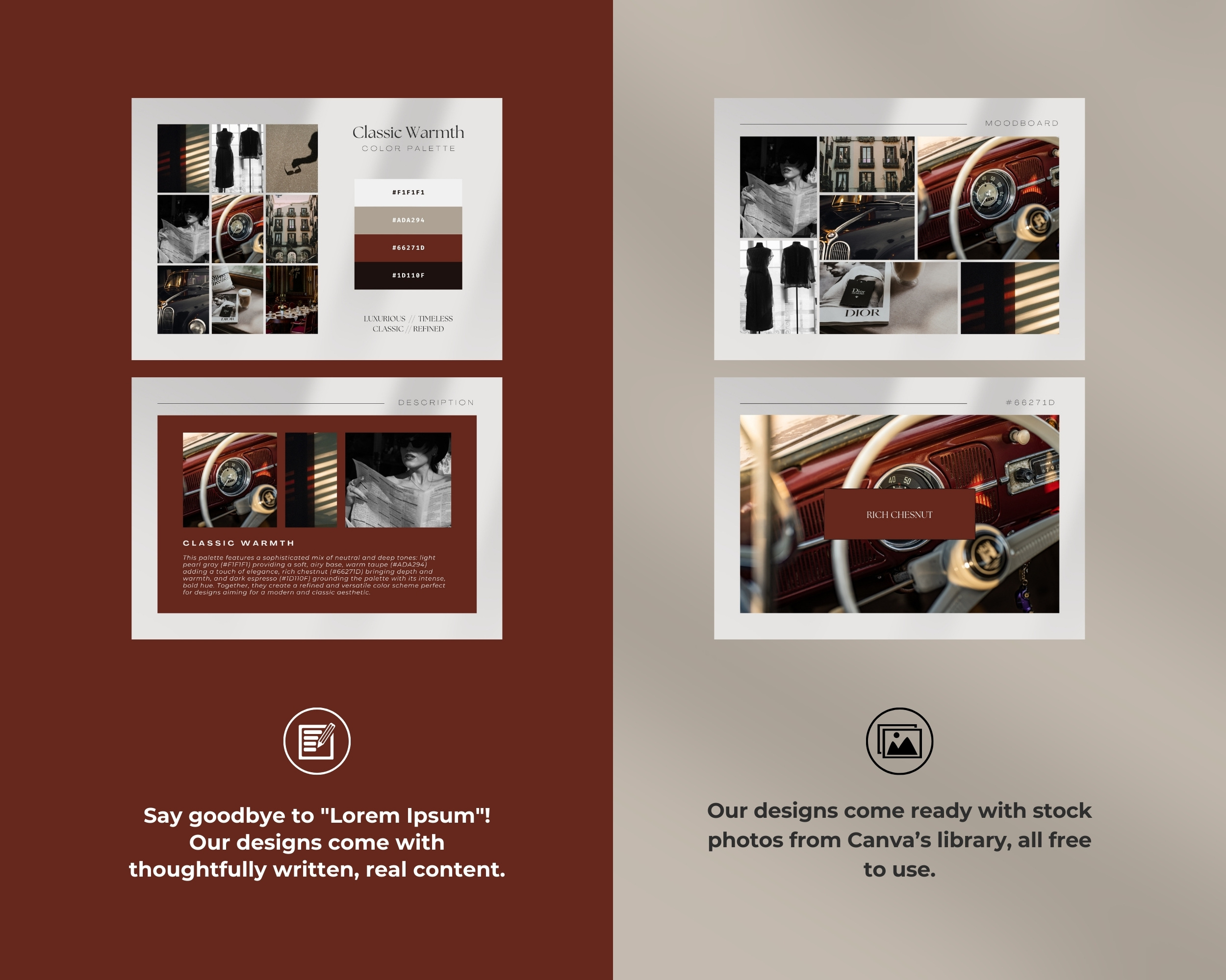 Classic Warmth Digital Color Palette