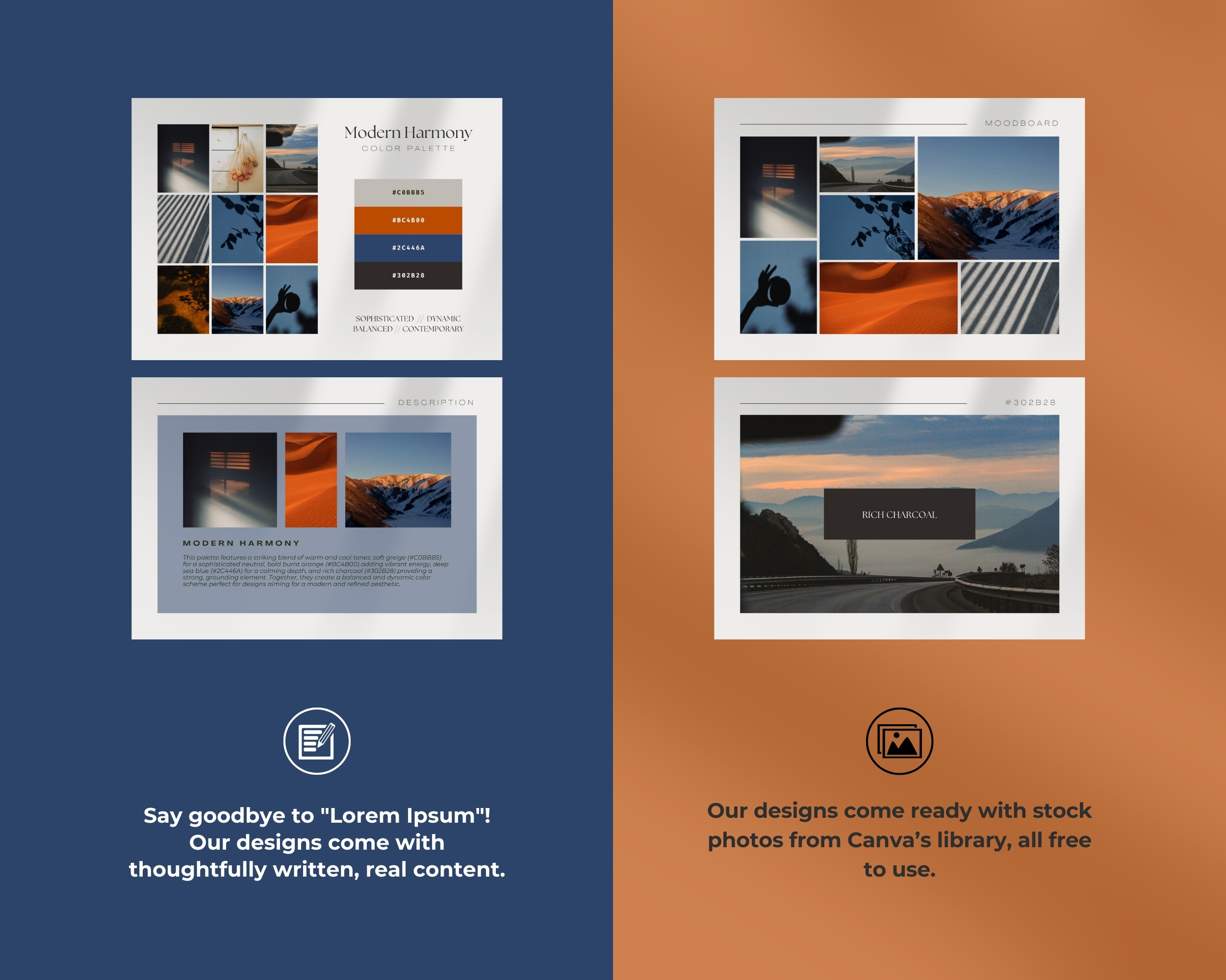 Modern Harmony Digital Color Palette