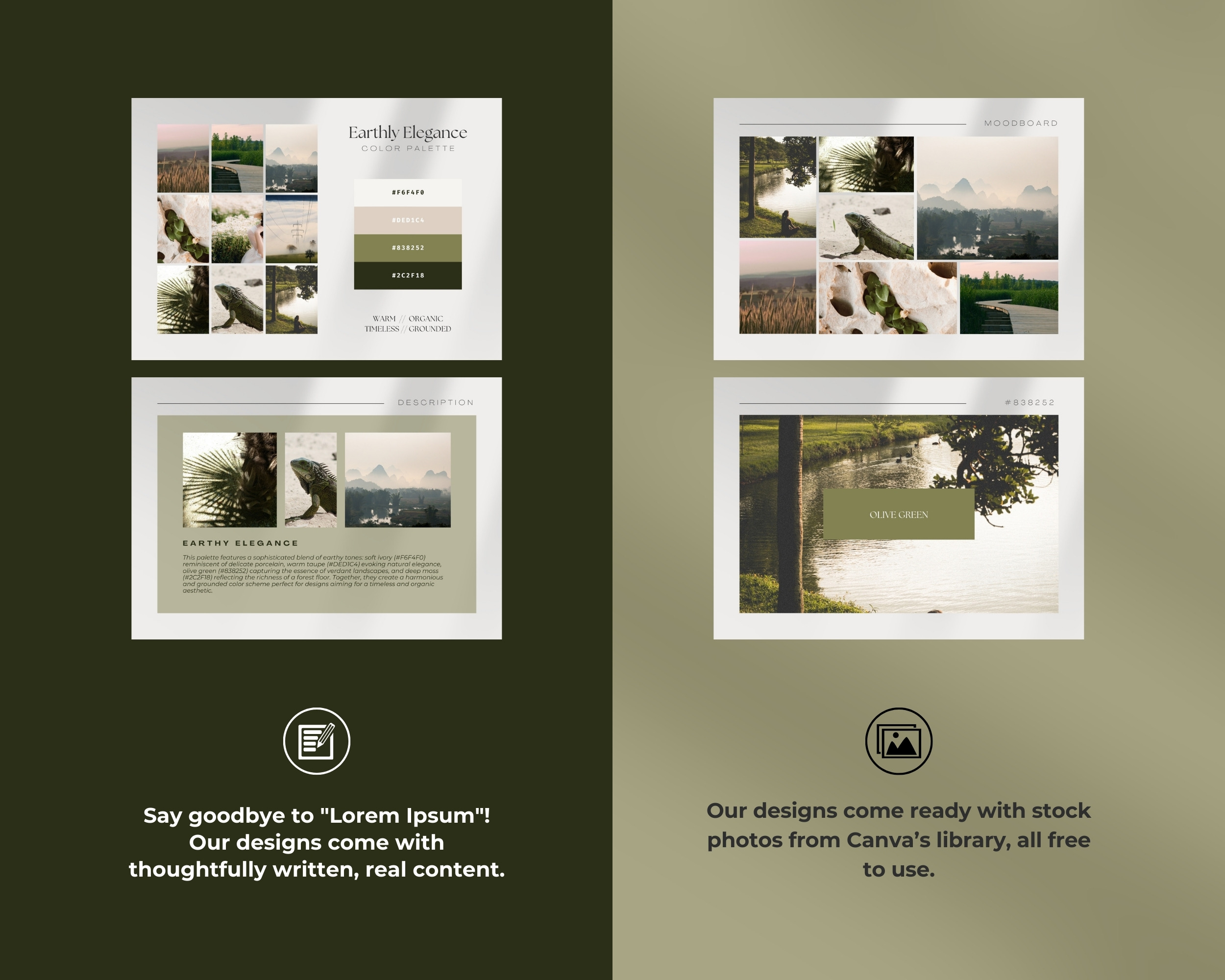 Earthly Elegance Digital Color Palette