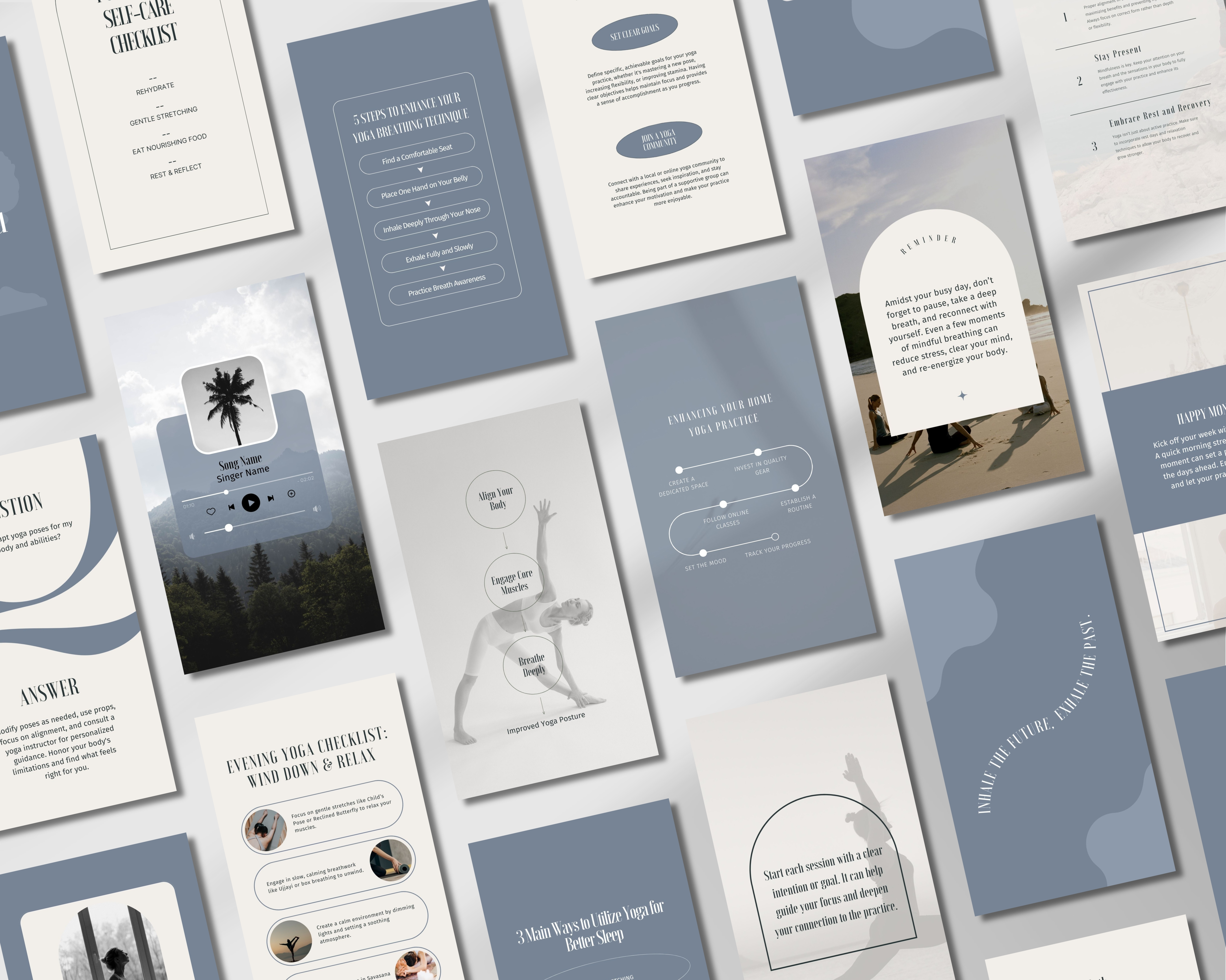 50 Instagram Story Templates For Yoga Instructors