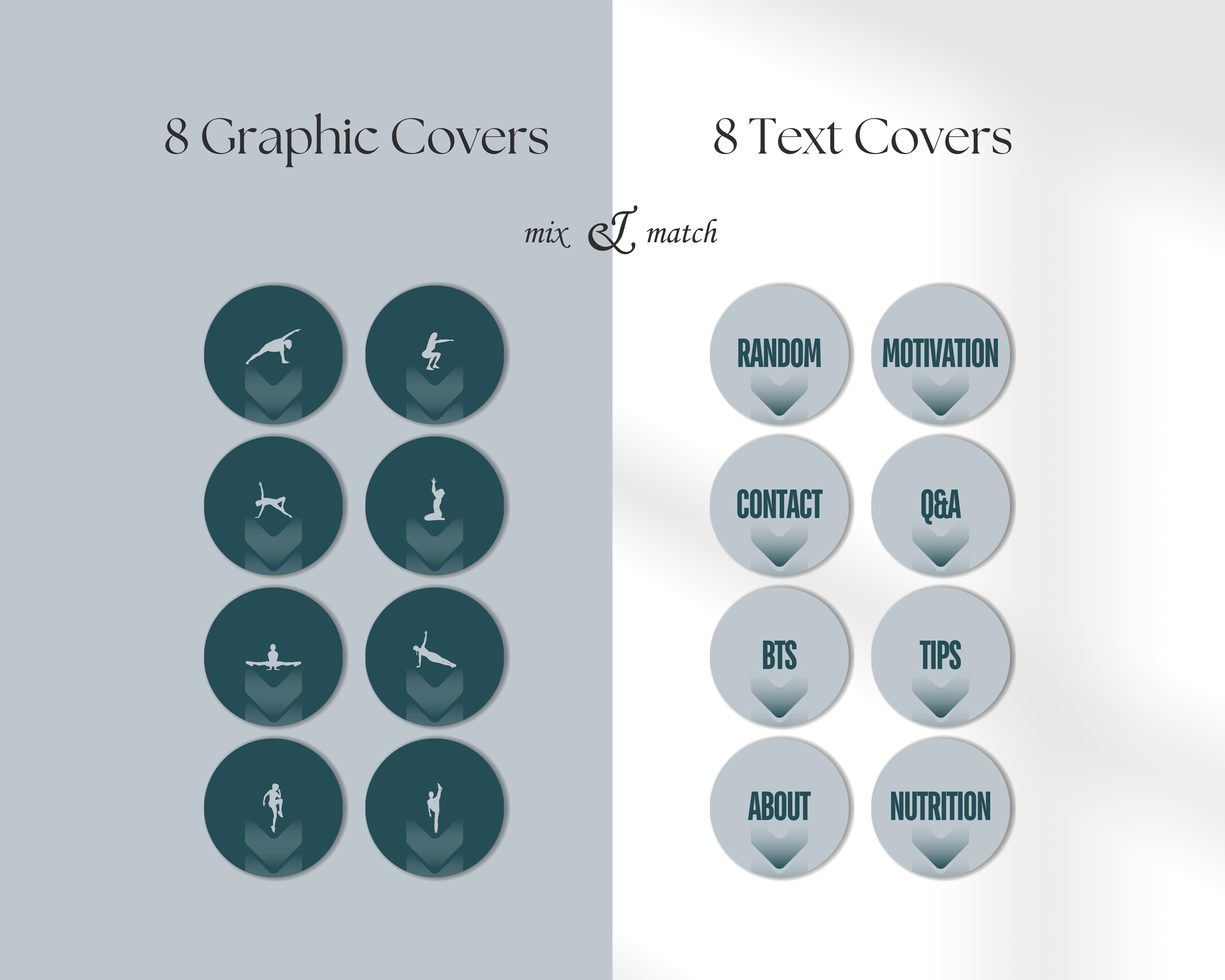 16 Instagram Story Highlight Covers for Personal Trainers