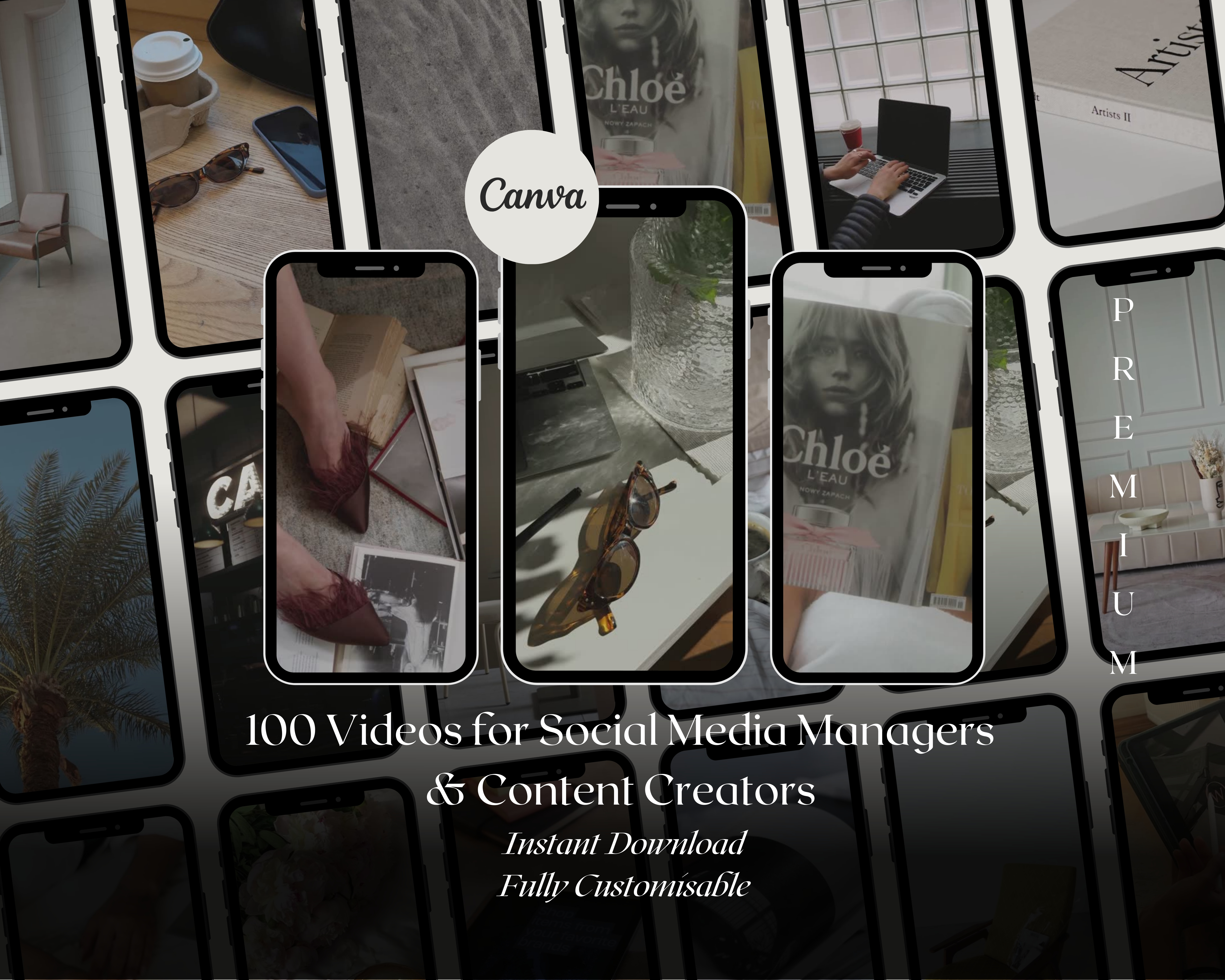 100 Aesthetic Faceless Videos Perfect for Social Media Managers