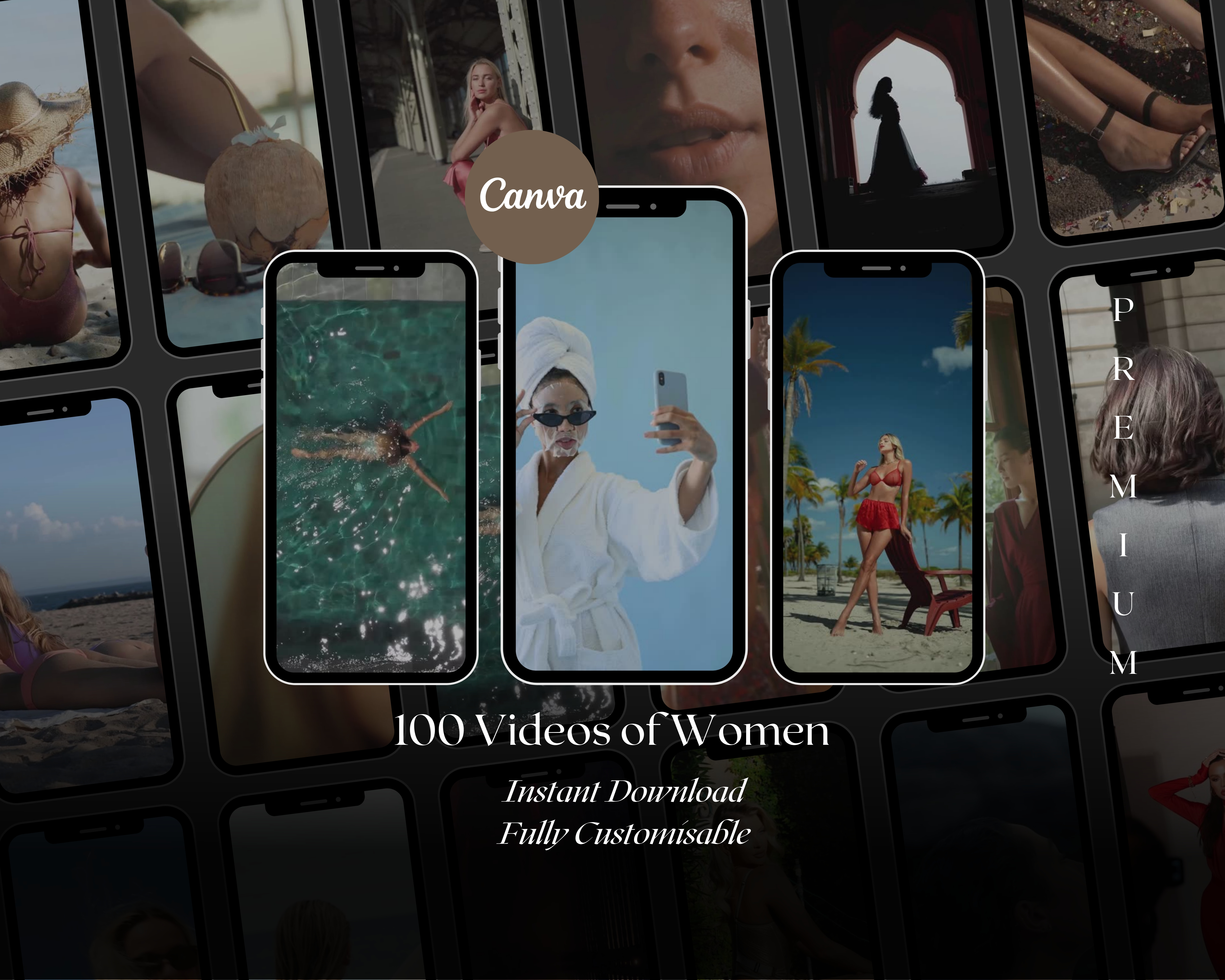 100 Videos of Beautiful Women