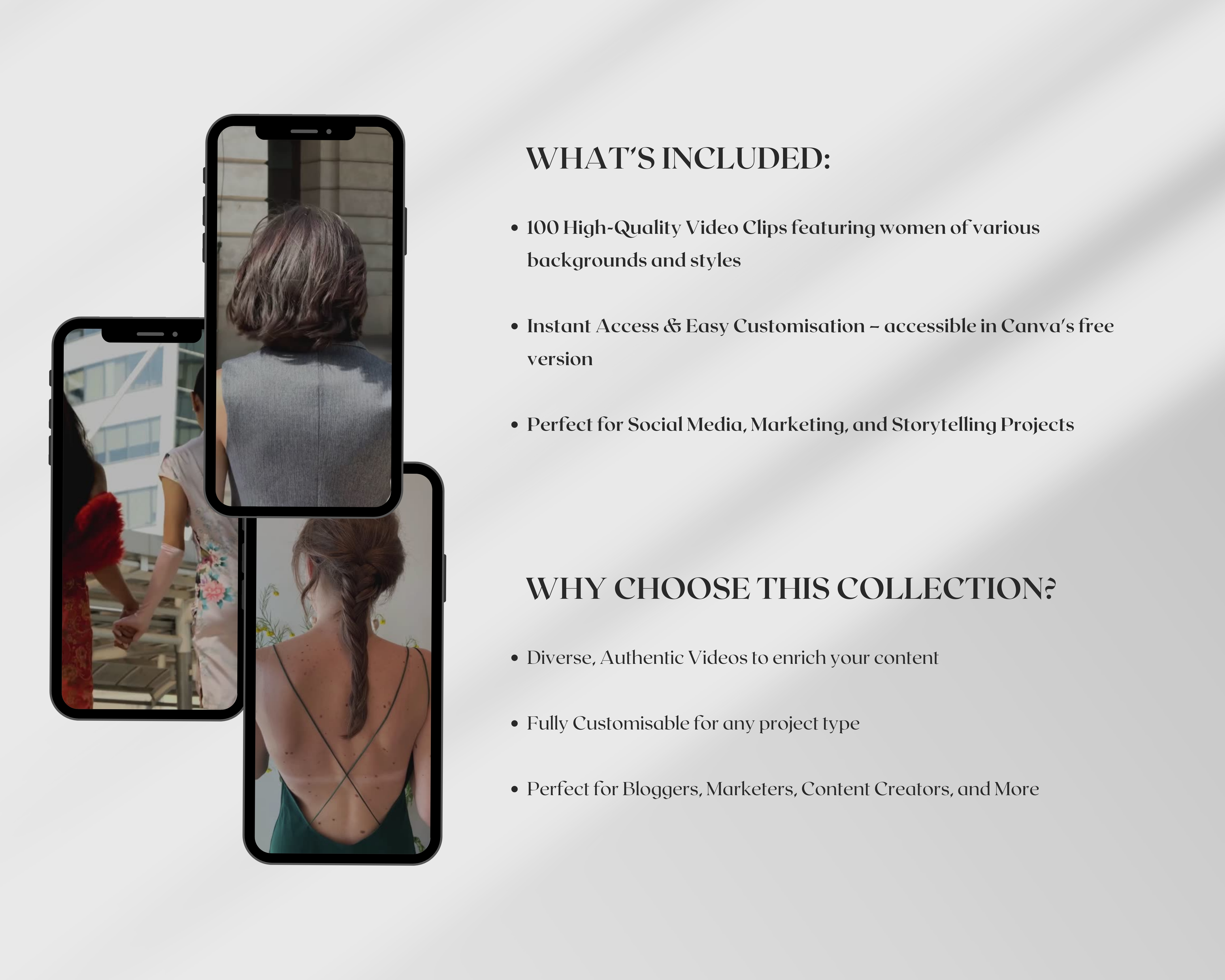 100 Videos of Beautiful Women