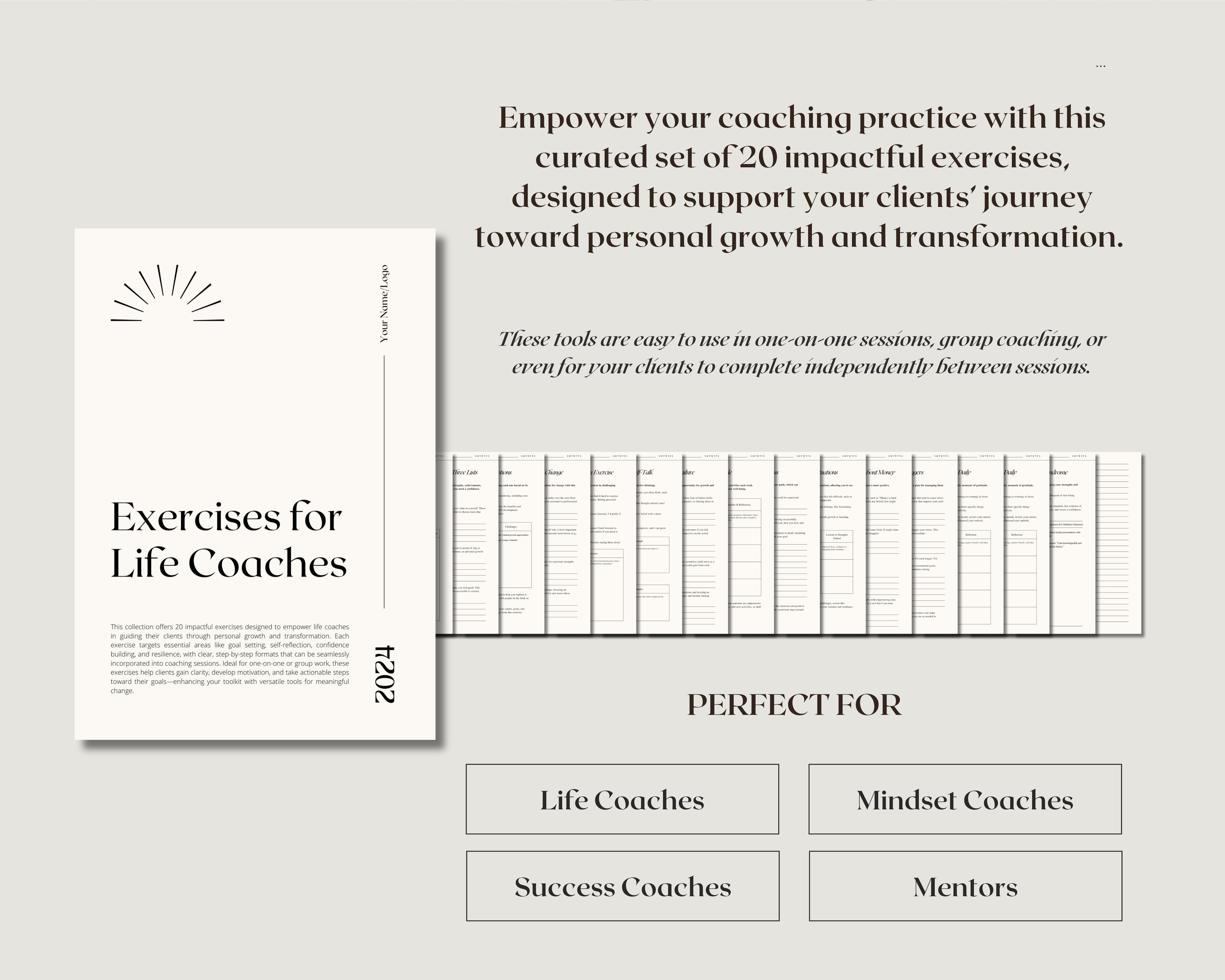 20 Exercises for Life Coaches