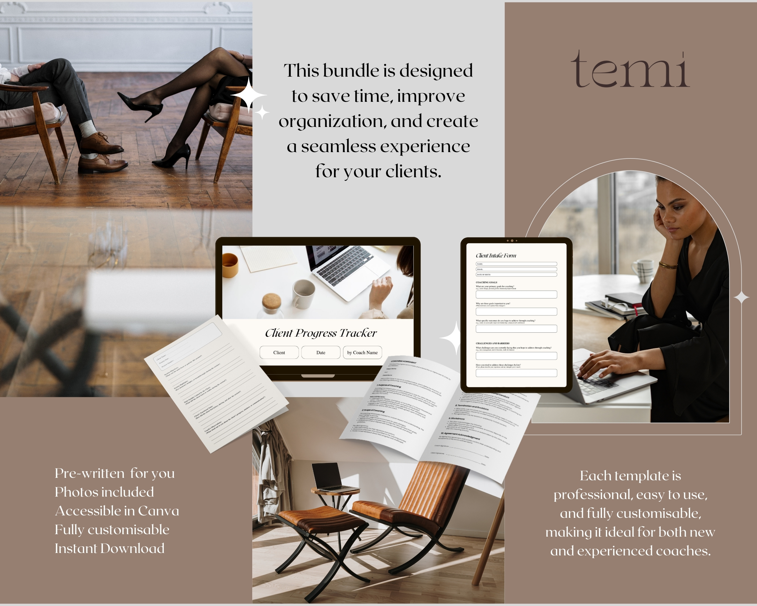 Client Management Templates for Life Coaches