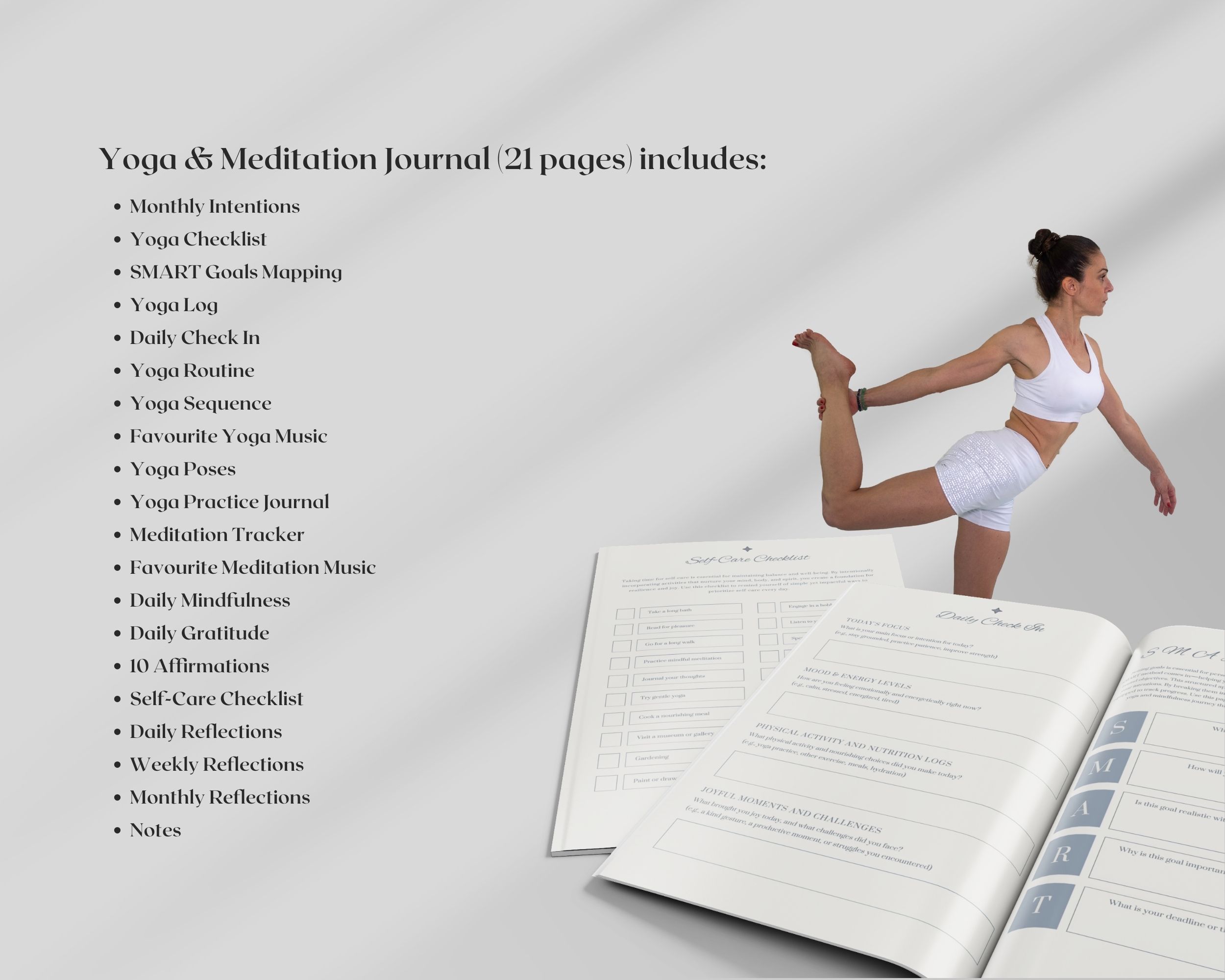 Printable Yoga & Meditation Journal