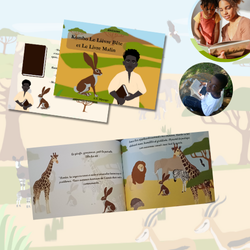 Kombo Le Lièvre Bête et Le Livre Malin - Conte Africain pour enfants