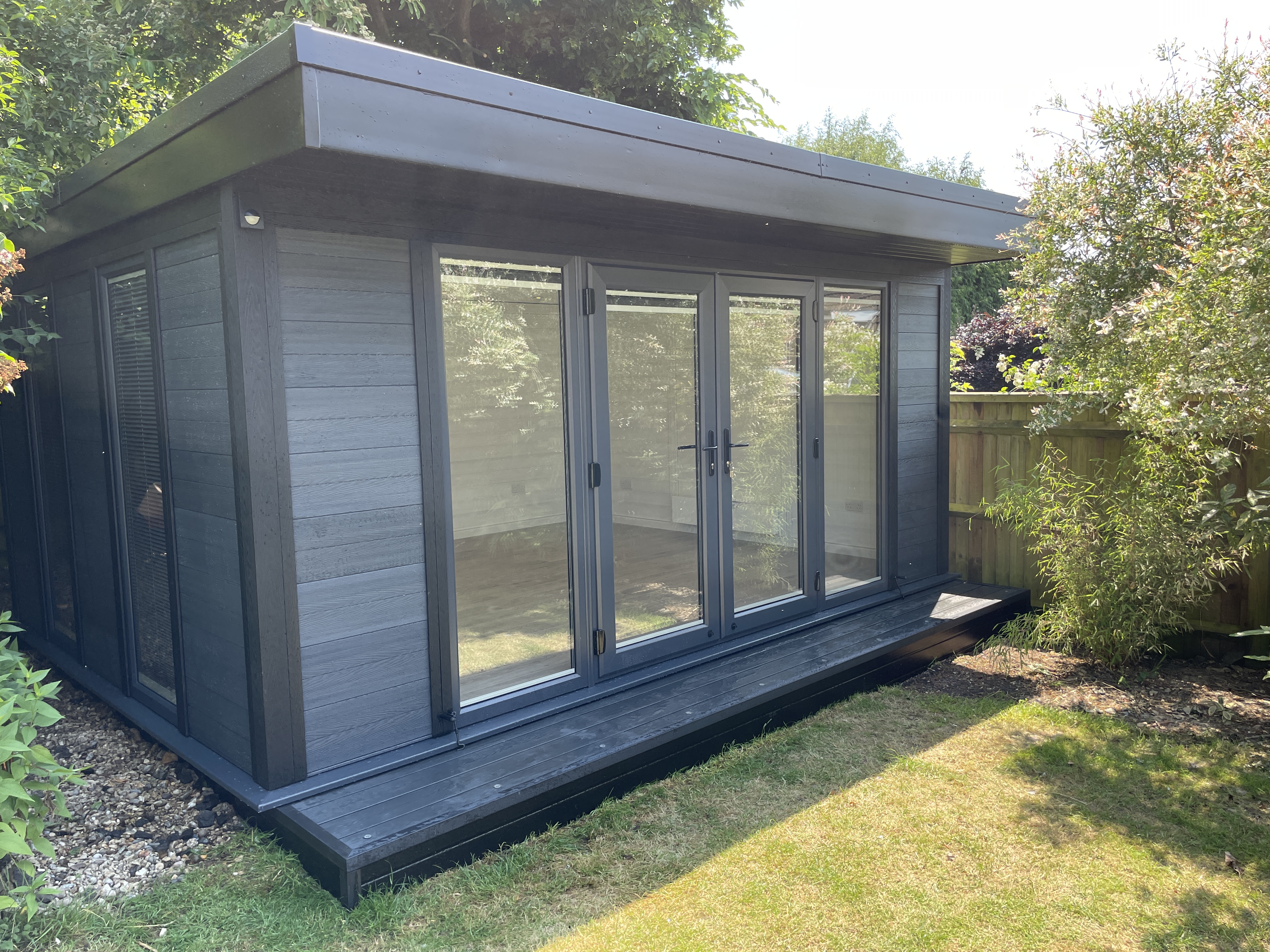 Wentworth room with french doors/side panels 