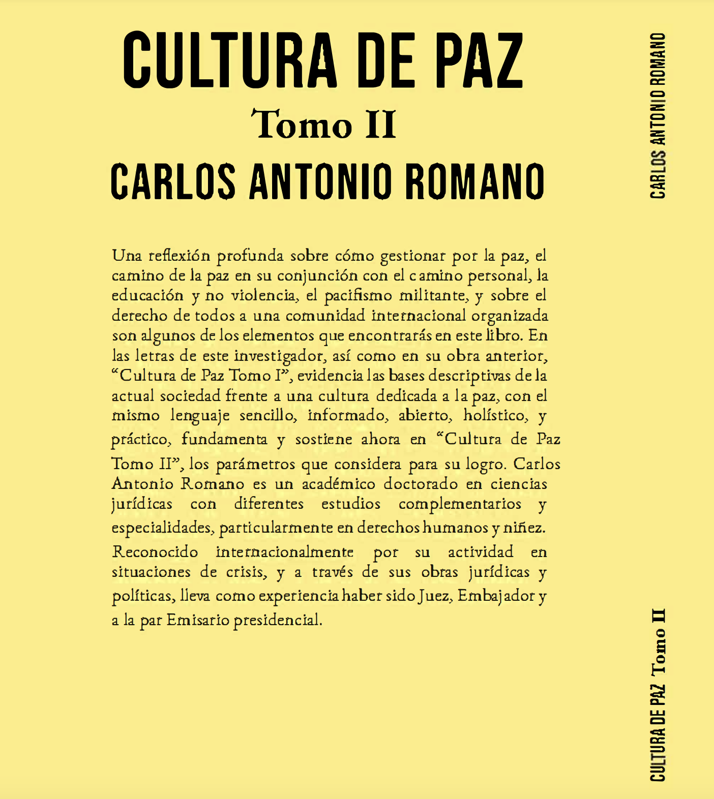 Cultura de paz - Tomo II