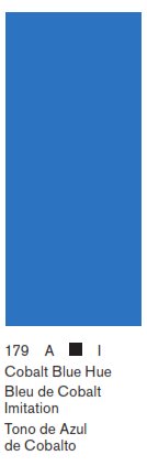 Winsor & Newton SERIE WINTON, Tono de Azul Cobalto / Cobalt Blue Hue  No.179,  color fino al oleo en tubo de 200 ml, 1 pza