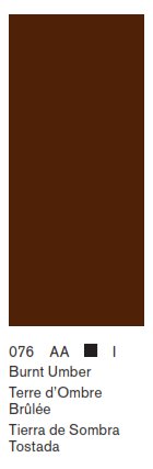 Winsor & Newton SERIE WINTON, Tierra de Sombra Tostada / Burnt Umber No.076, color fino al oleo en tubo de 200 ml, 1 pza