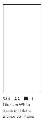 Winsor & Newton SERIE WINTON, Blanco de Titanio / Titanium White No.644,  color fino al oleo en tubo de 200 ml, 1pza