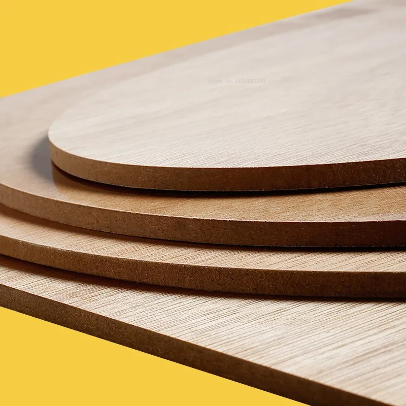 Paleta de Madera Forma Clásica de riñón Grande 30x40 cms con 5 mm de espesor color madera natural barnizada