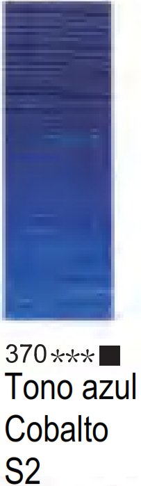 Winsor & Newton serie Básica, Color 370 Tono de Azul cobalto, Tubo de color al oleo fino de 170 ml, 55 opciones de color 
