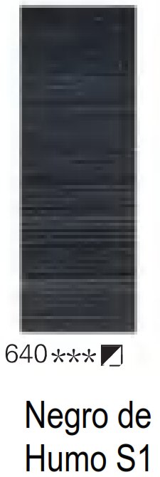 Winsor & Newton serie Básica, Color 640 Negro de Humo, Tubo de color al oleo fino de 170 ml, 55 opciones de color 