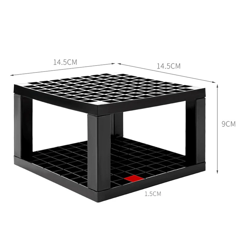 Soporte para pinceles con 96 agujeros de 1.5 cms cavidad, hecho de plastico resistente