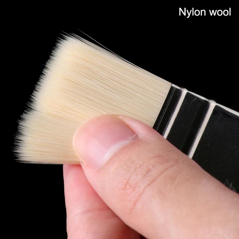 Pincel de cerdas duras de nailon de 5 cms de ancho,  para oleo y acrilico 