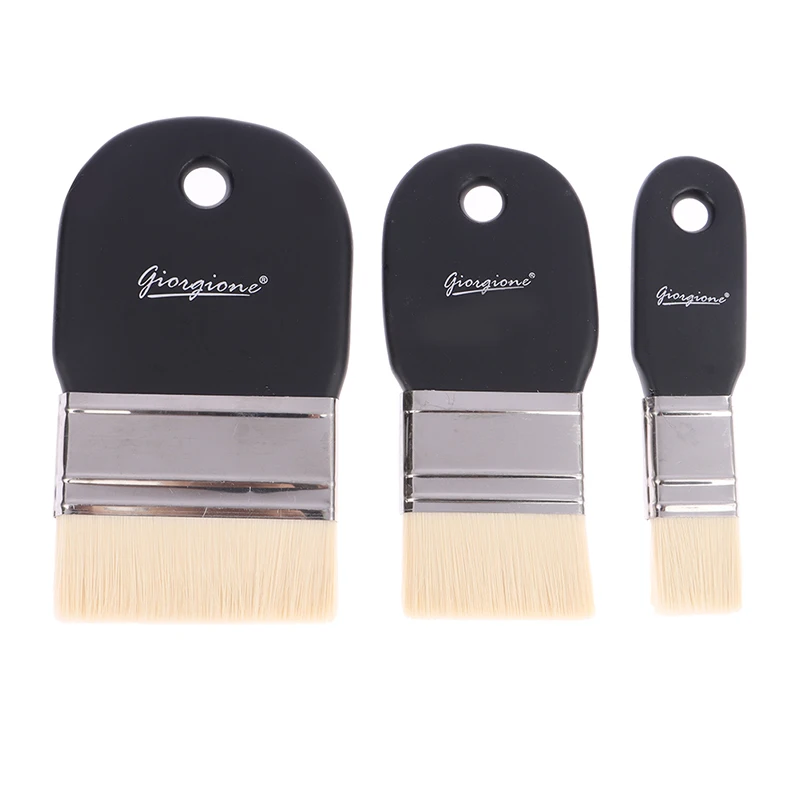 SET DE Pincel de cerdas duras de nailon de 2.5 , 5 y 7.5 cms de ancho para gran formato
