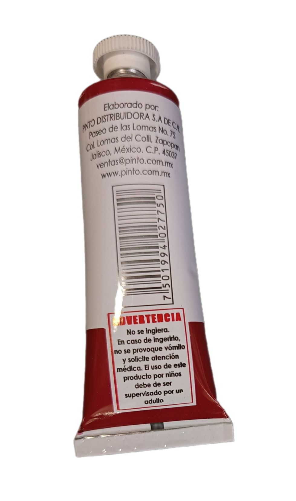 Color Laca Geranio 525, Tubo de oleo de 37 ml Marca Pinto, serie ACADEMIA