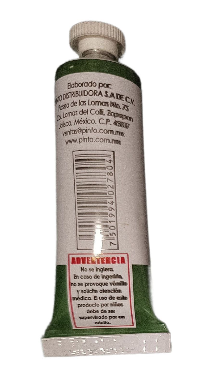 Color Verde Olivo 531, Tubo de oleo de 37 ml Marca Pinto, serie ACADEMIA