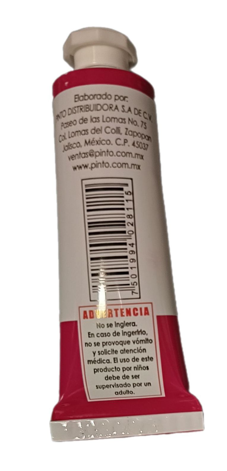 Color Magenta 526, Tubo de oleo de 37 ml Marca Pinto, serie ACADEMIA