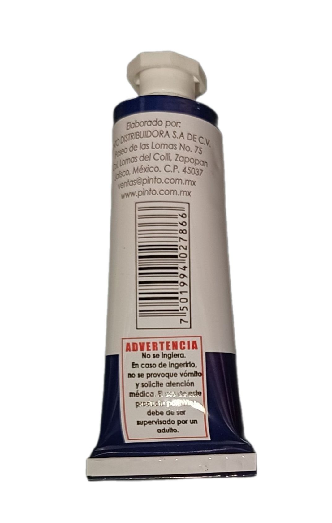 Color Azul Ultramar 541, Tubo de oleo de 37 ml Marca Pinto, serie ACADEMIA