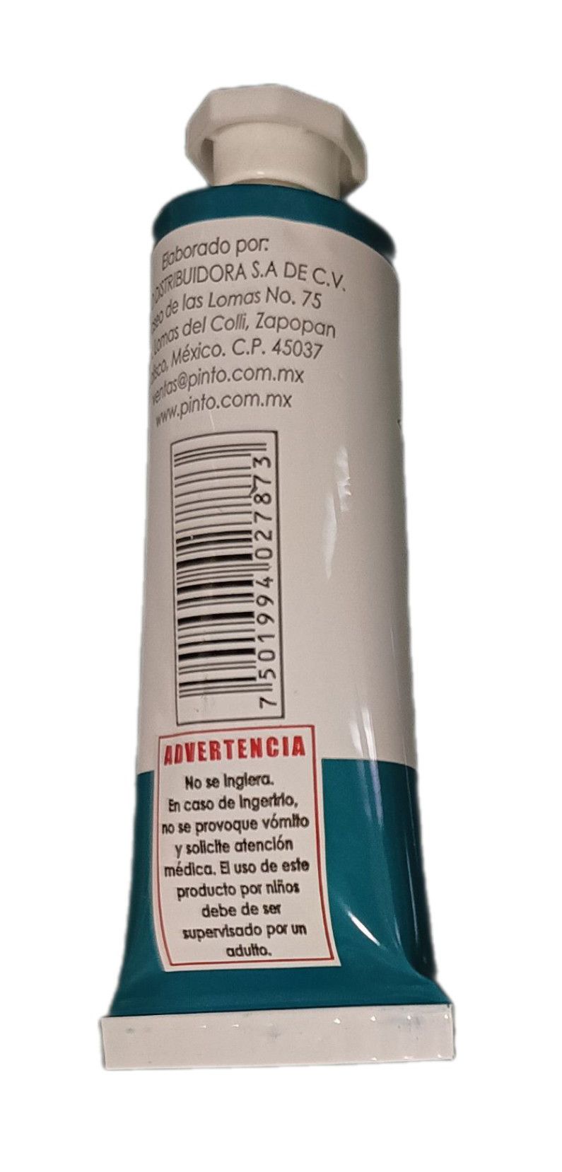 Color Azul Ceruleo 542, Tubo de oleo de 37 ml Marca Pinto, serie ACADEMIA