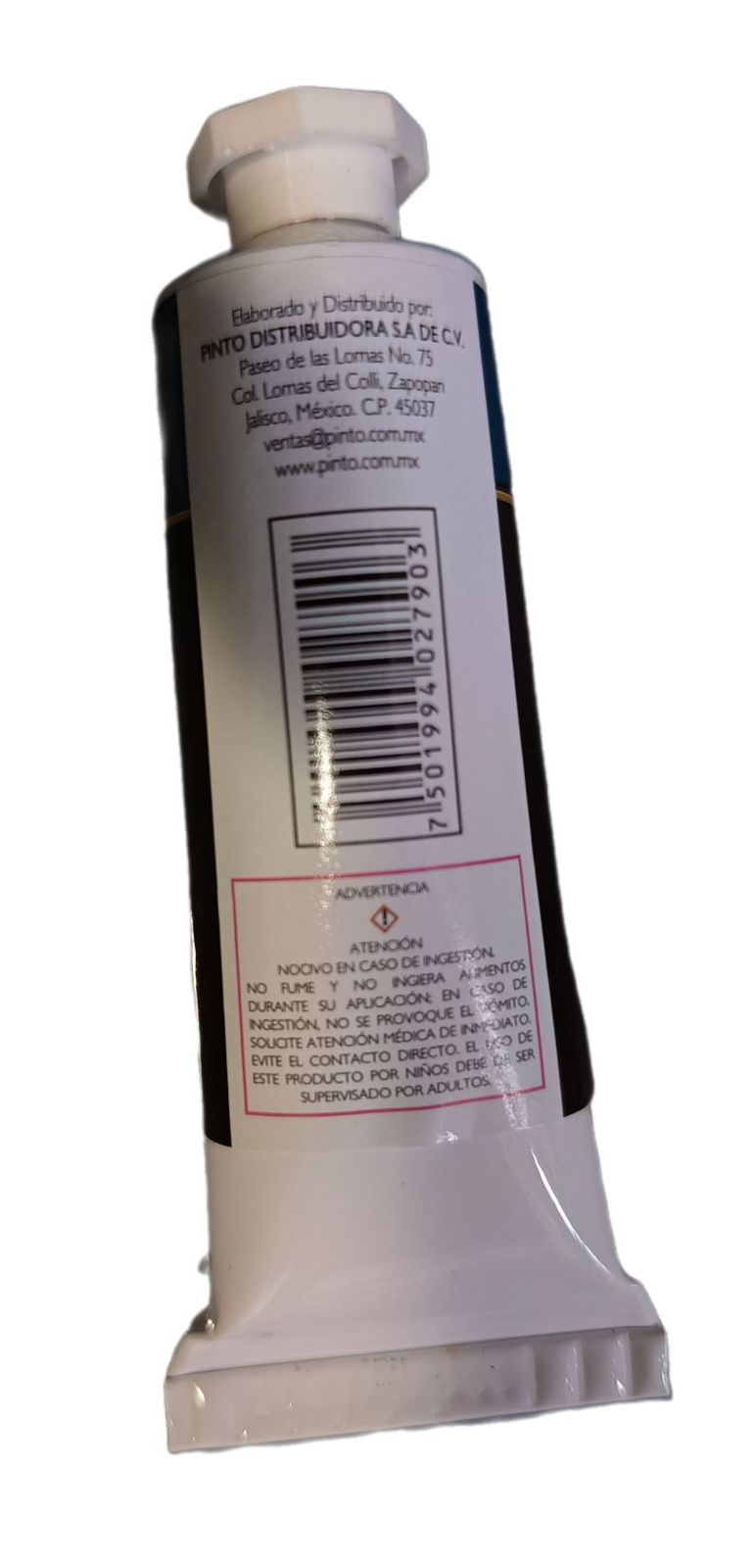 Color Azul De Prusia 545, Tubo de oleo de 37 ml Marca Pinto, serie ACADEMIA
