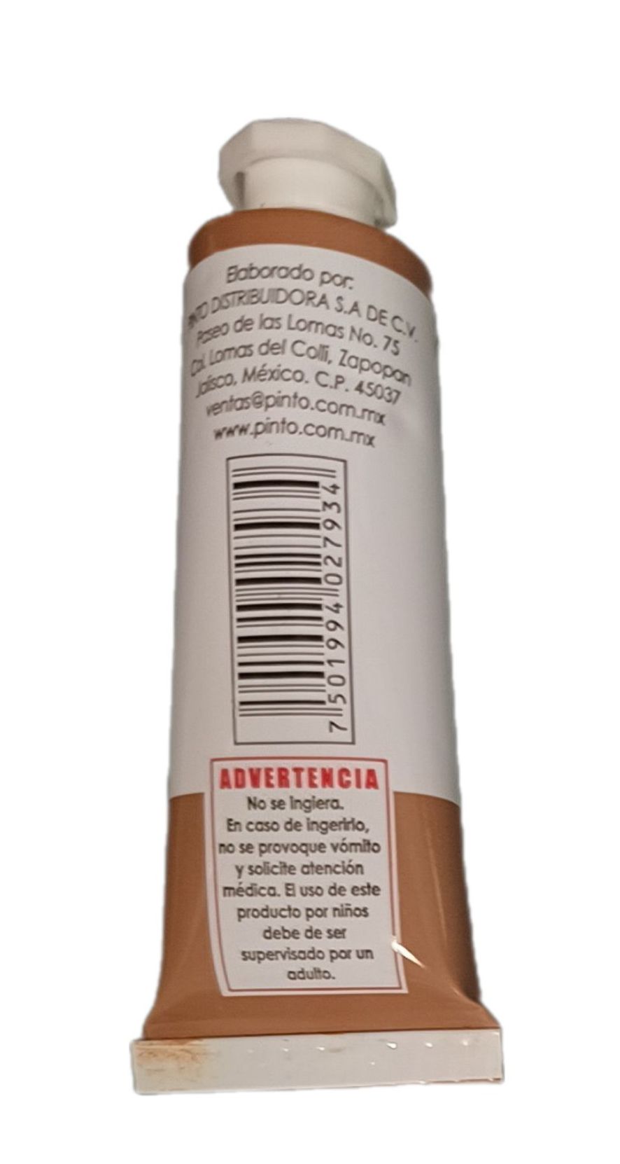 Color Carne 551, Tubo de oleo de 37 ml Marca Pinto, serie ACADEMIA