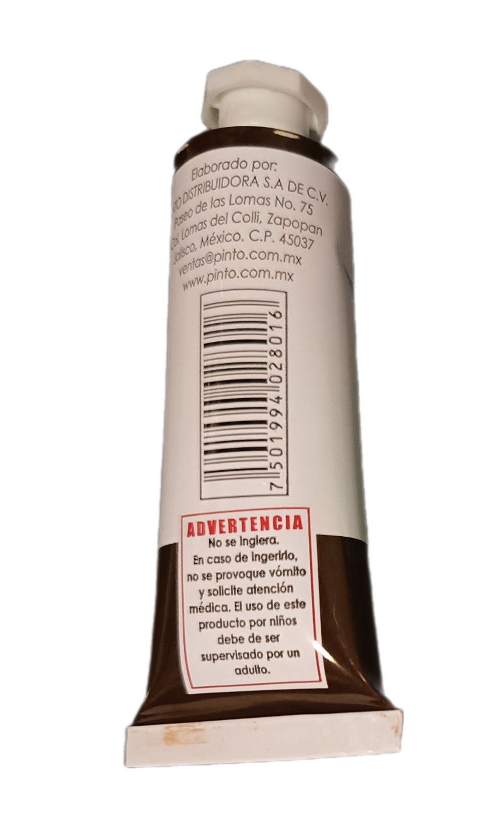 Color Sombra Tostada 562, Tubo de oleo de 37 ml Marca Pinto, serie ACADEMIA