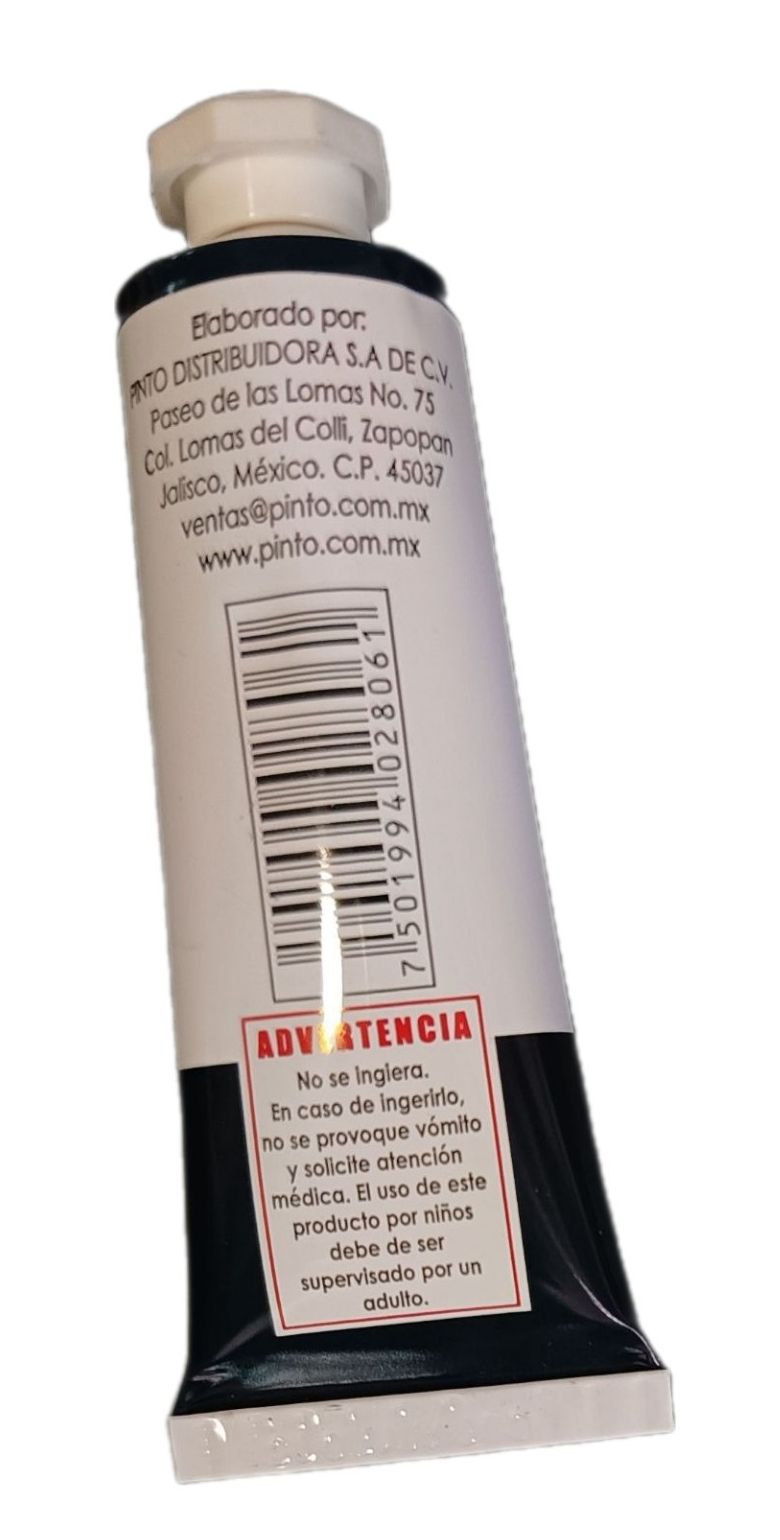Color Gris de Payne 567, Tubo de oleo de 37 ml Marca Pinto, serie ACADEMIA