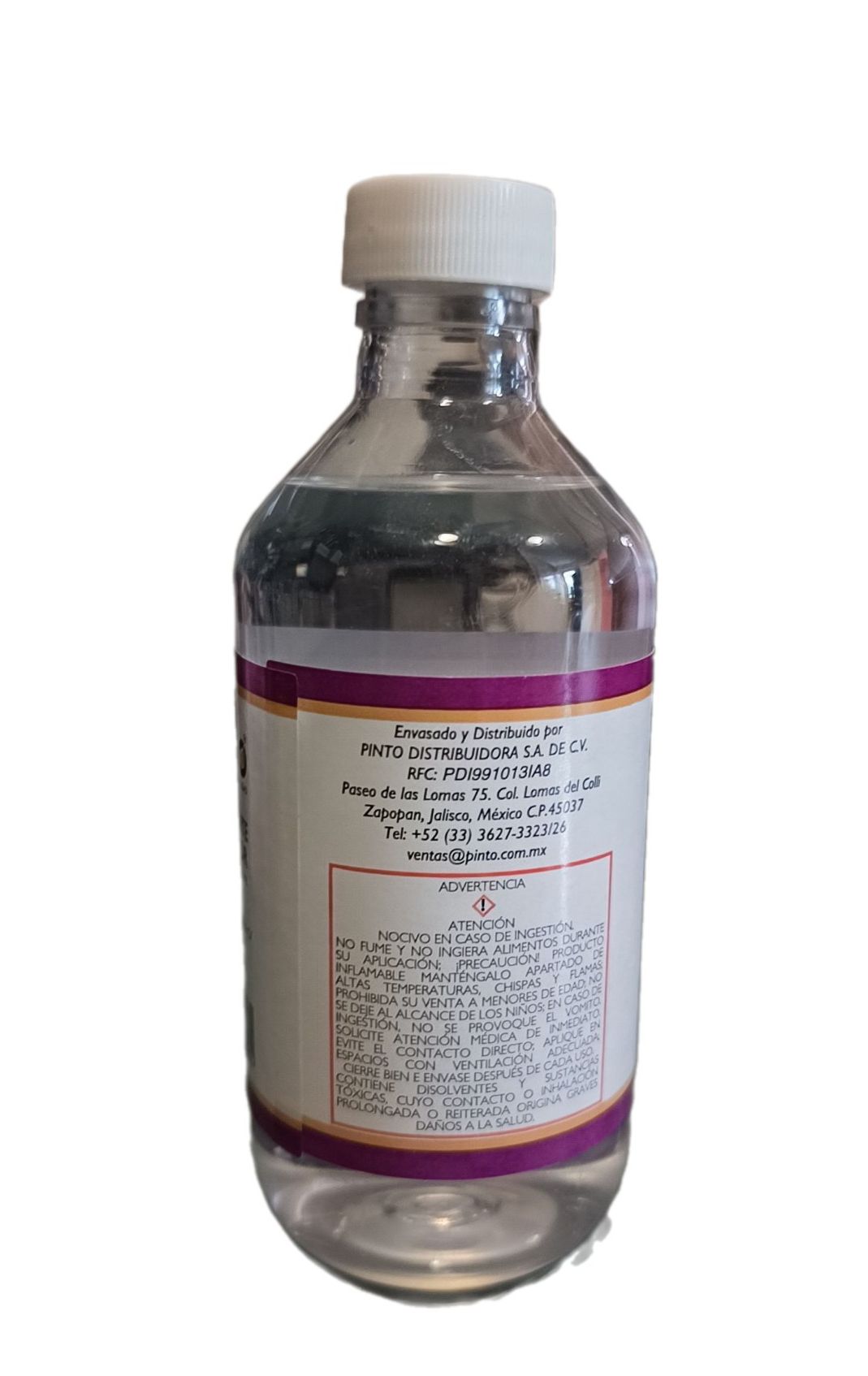 Solvente sin olor para pintura al oleo Marca Pinto, 240 ml de capacidad