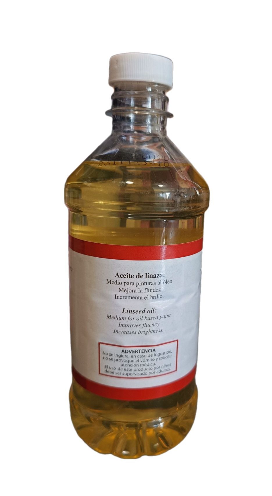 Aceite de Linaza refinado Marca Pinto, 500 ml de capacidad
