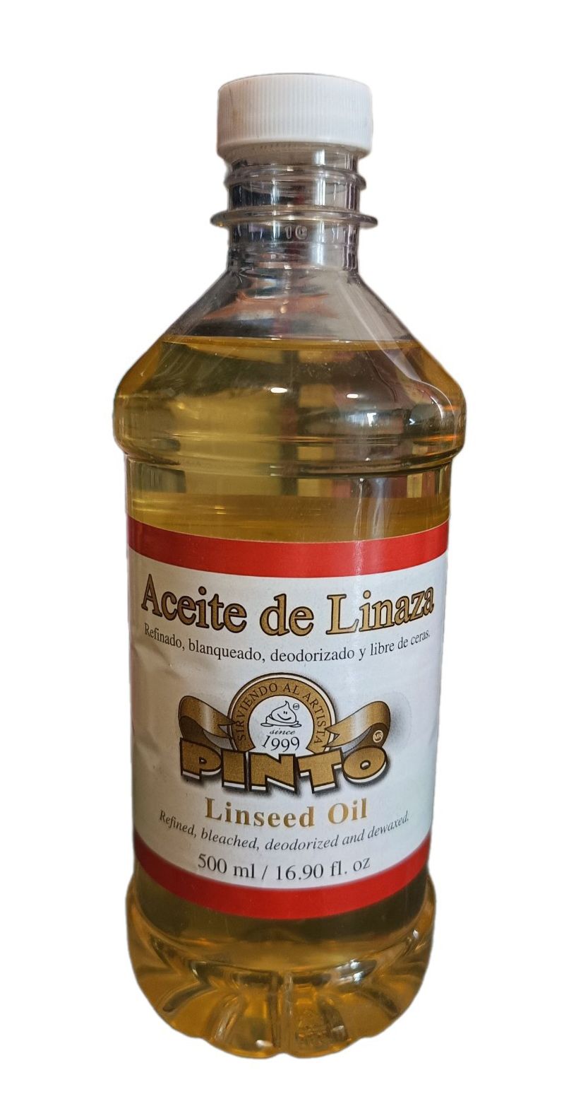 Aceite de Linaza refinado Marca Pinto, 500 ml de capacidad