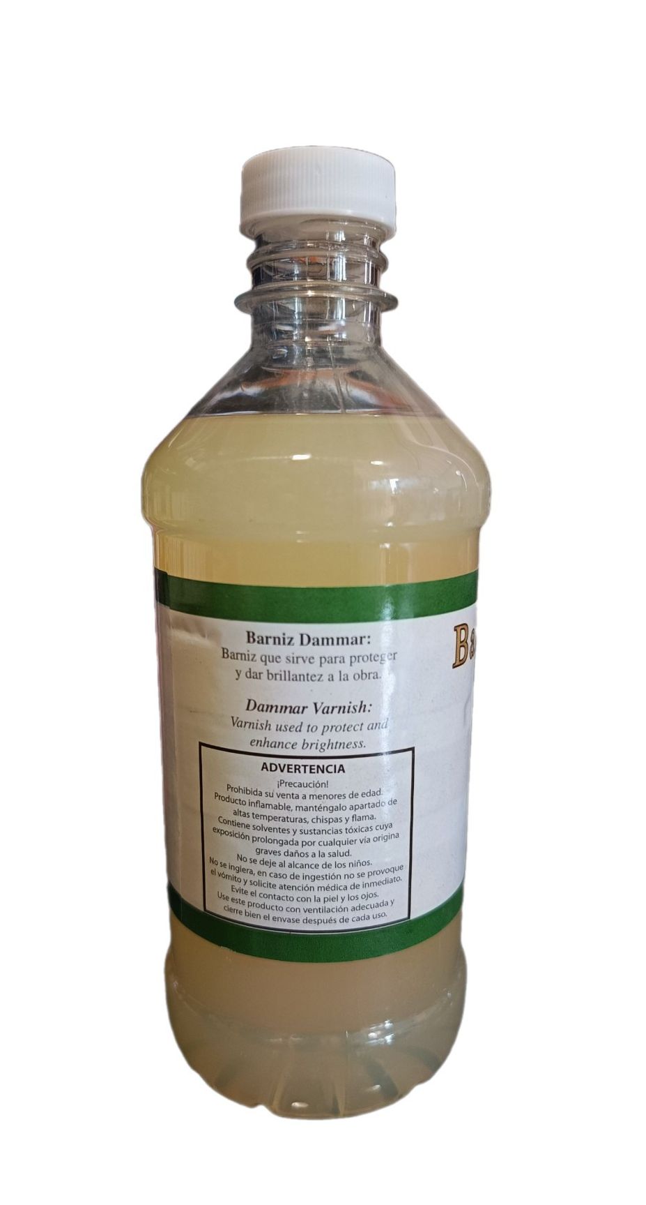 Barniz Dammar Marca Pinto, 500 ml de capacidad