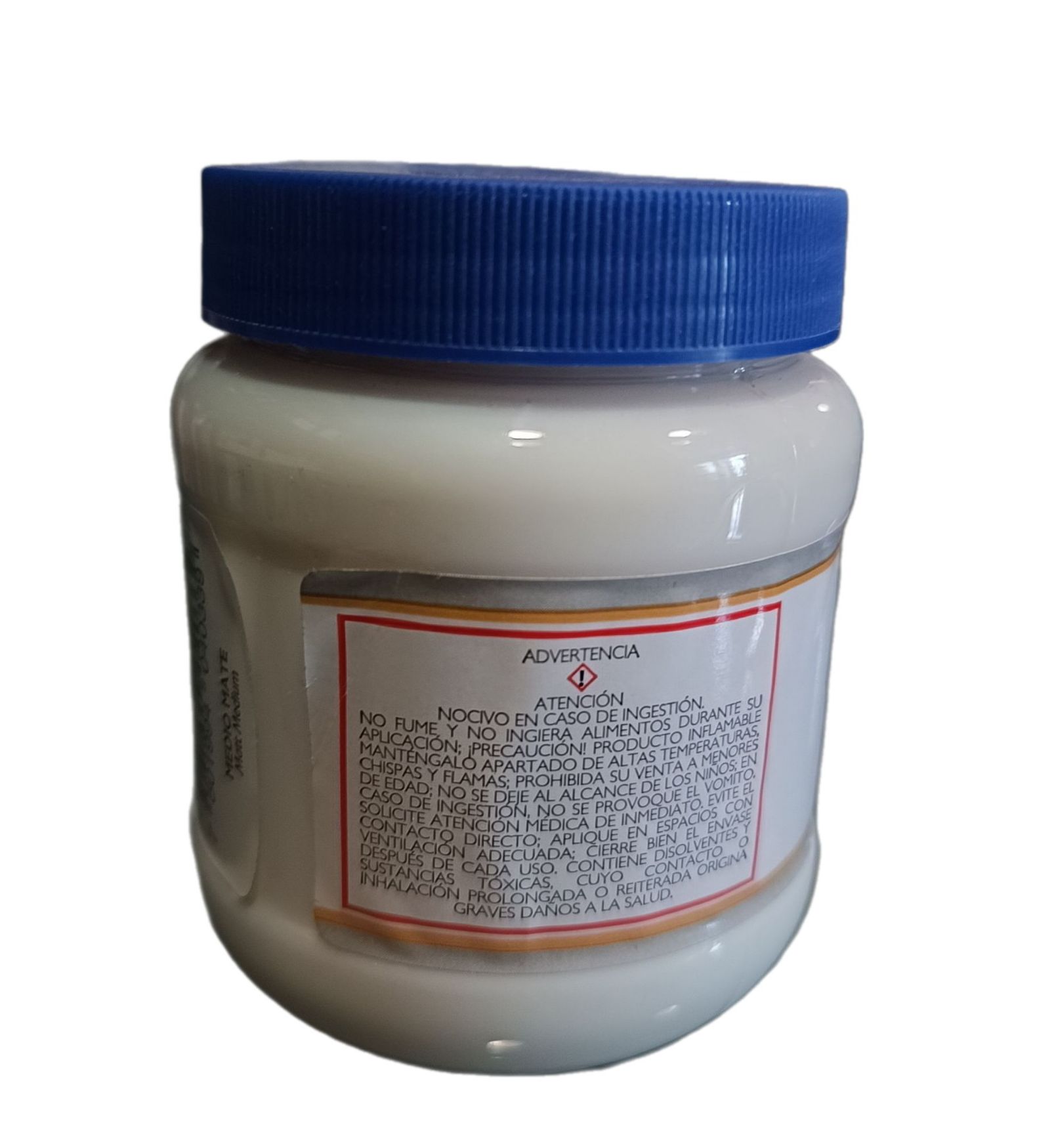 Medio Mate para pintura acrilica Marca Pinto, 240 ml de capacidad