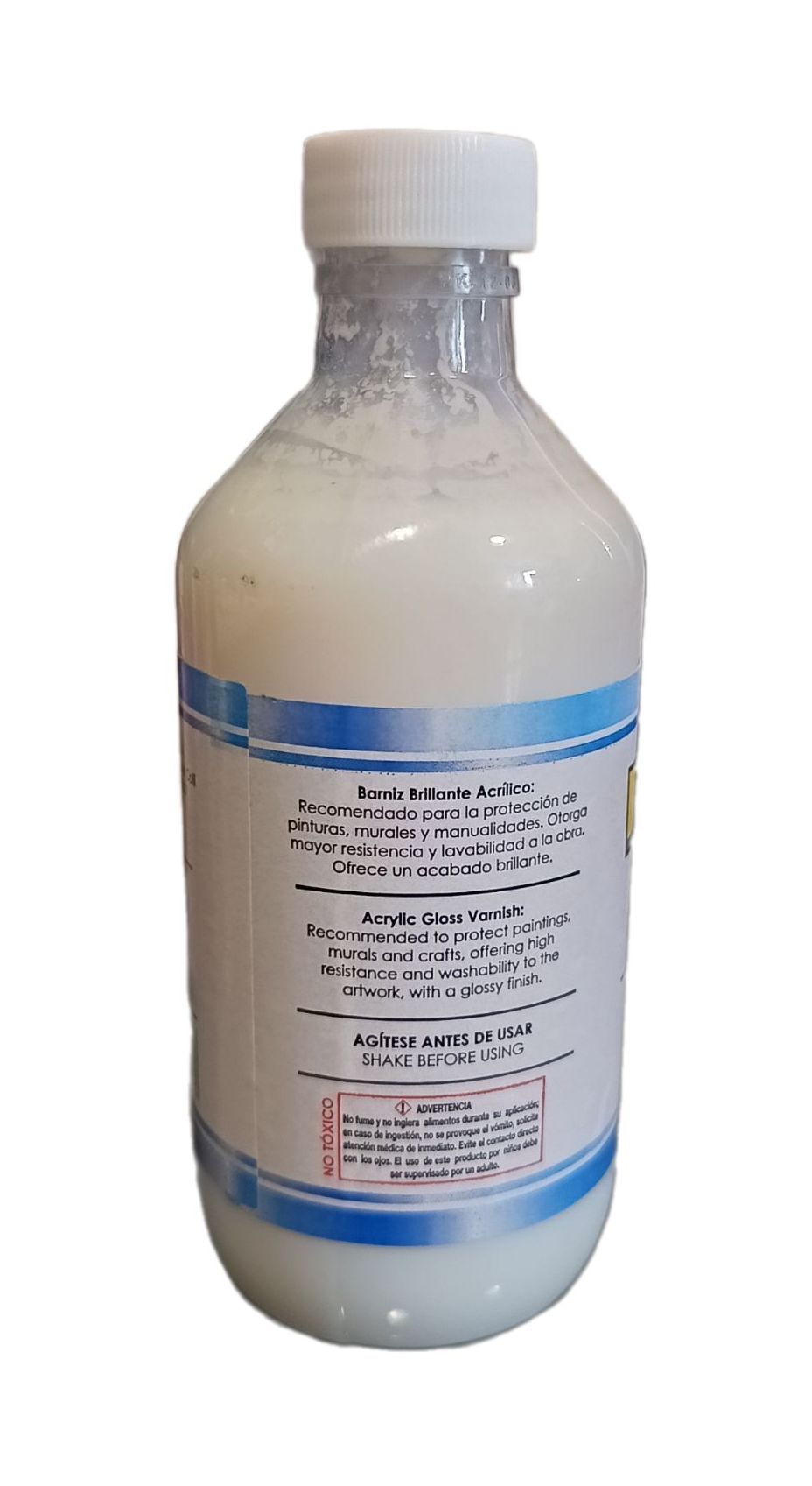 Barniz Brillante para pintura acrilica Marca Pinto, 240 ml de capacidad