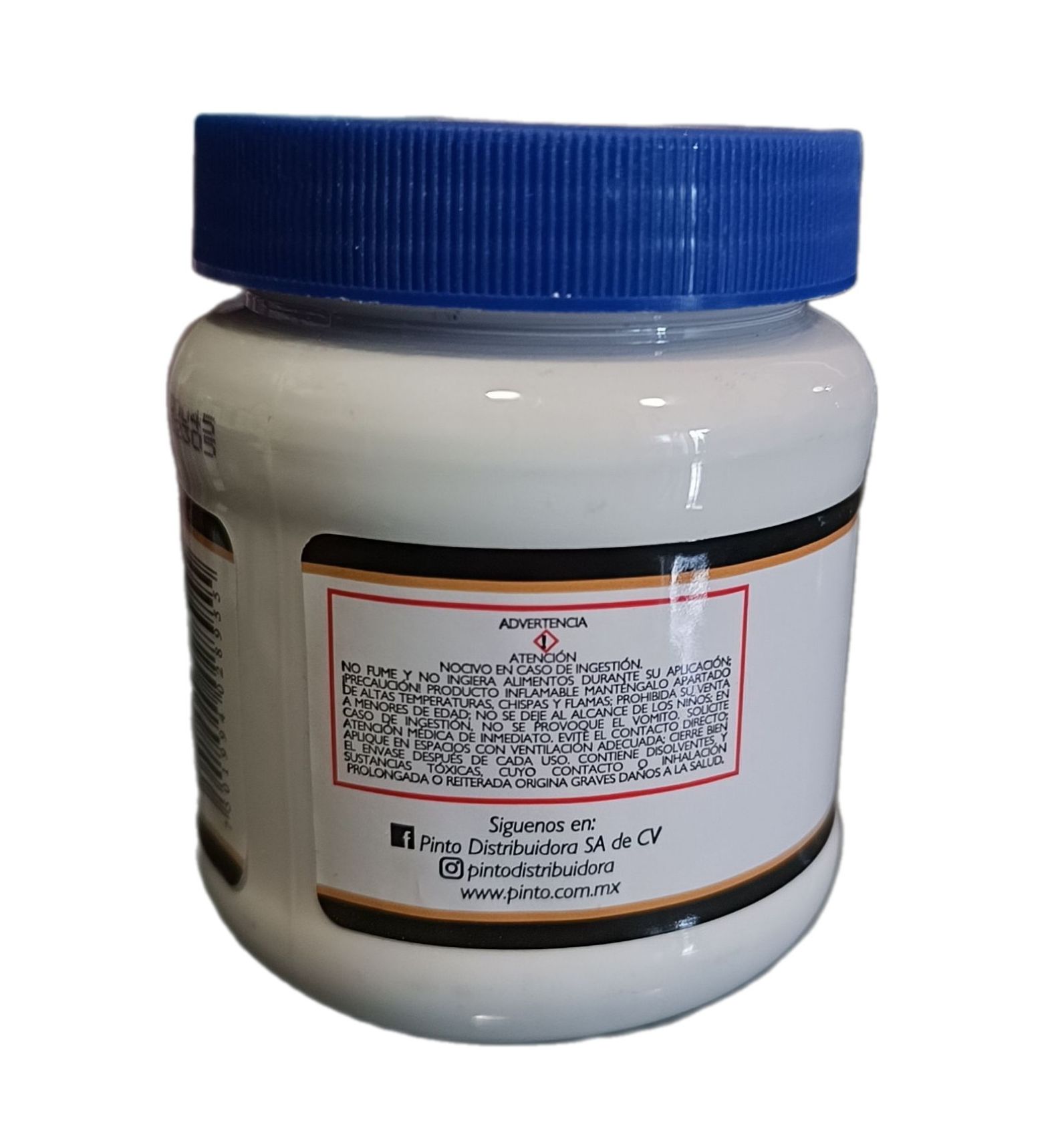 Gesso Blanco para imprimar lienzos Marca Pinto, 240 ml de capacidad