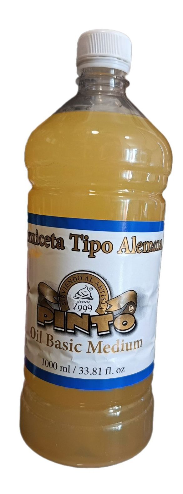 Barniceta Alemana para pintura al oleo Marca Pinto, 1 litro de capacidad