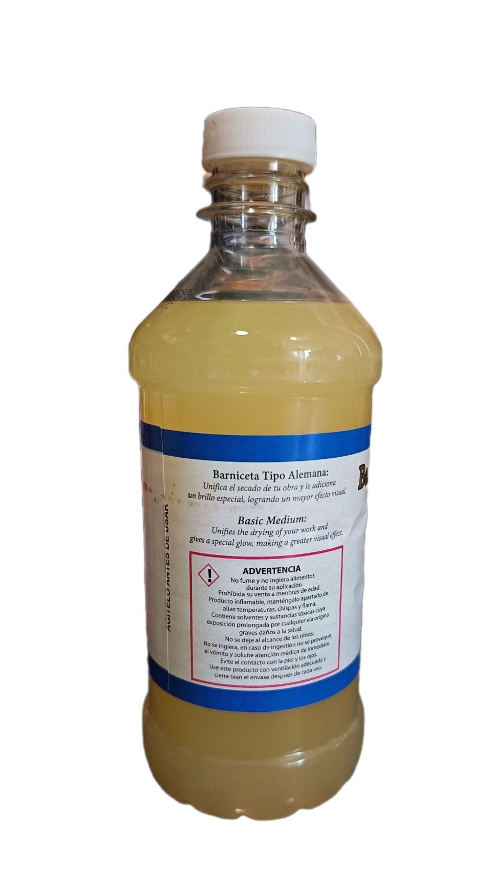 Barniceta Alemana para pintura al oleo Marca Pinto, 500 ml de capacidad