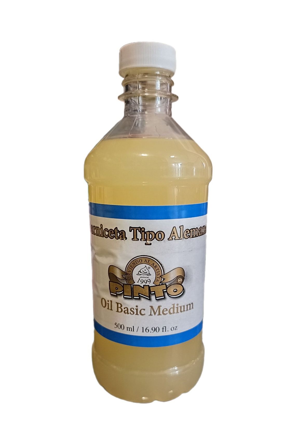 Barniceta Alemana para pintura al oleo Marca Pinto, 500 ml de capacidad