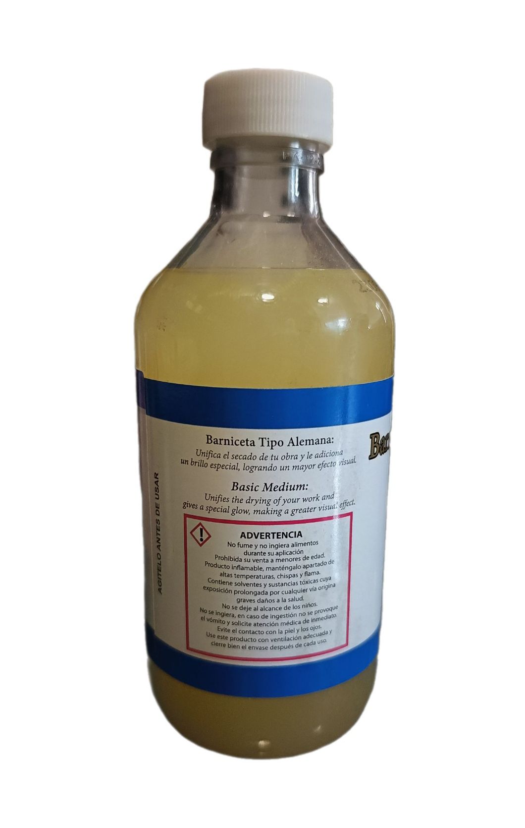 Barniceta Alemana para pintura al oleo Marca Pinto, 240 ml de capacidad
