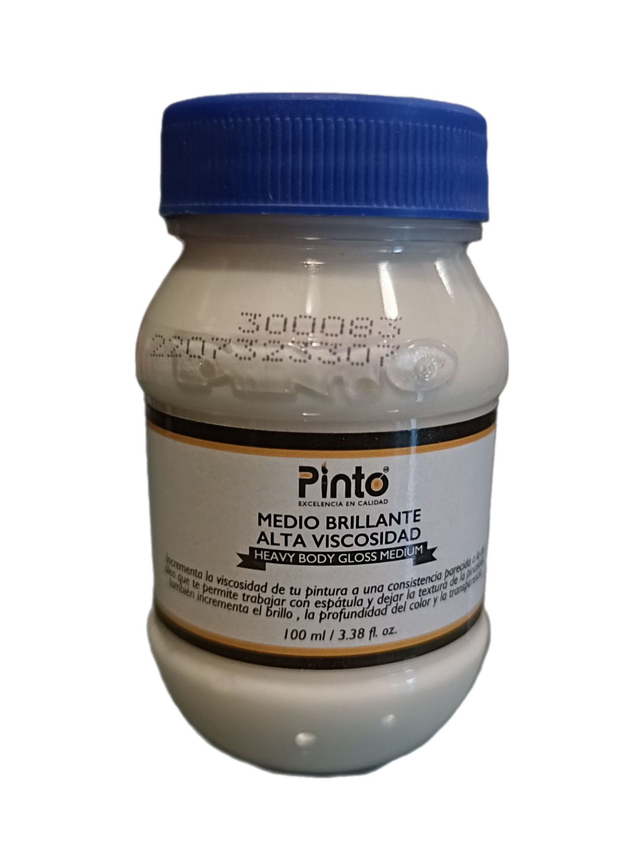 Medio Brillante Alta viscocidad para pintura acrilica Marca Pinto, 100 ml de capacidad