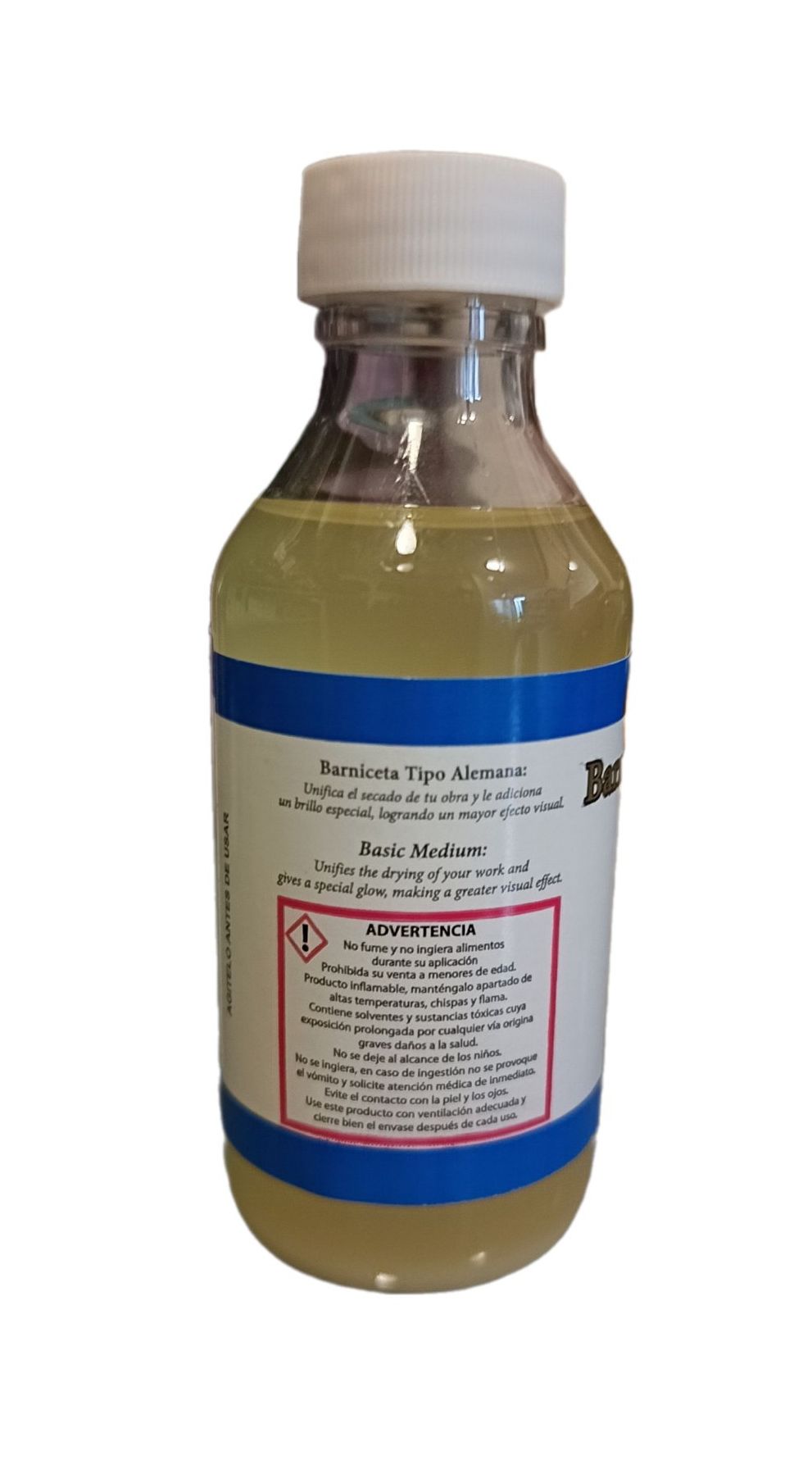 Barniceta Alemana para pintura al oleo Marca Pinto, 120 ml de capacidad