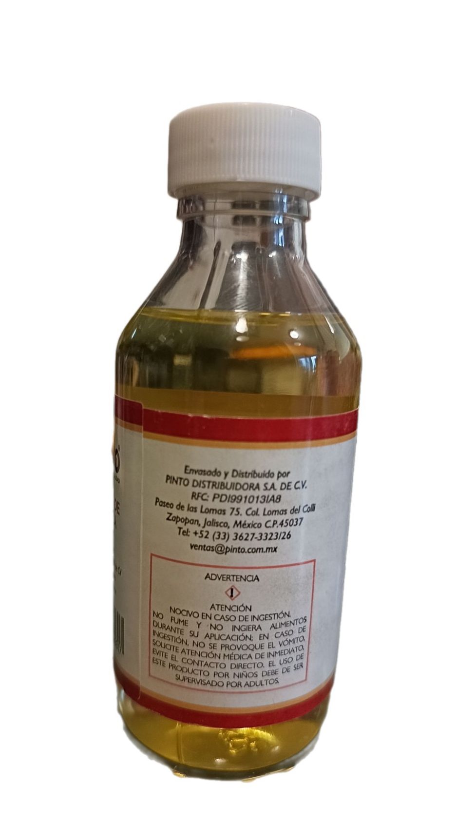 Aceite de Linaza refinado Marca Pinto, 120 ml de capacidad