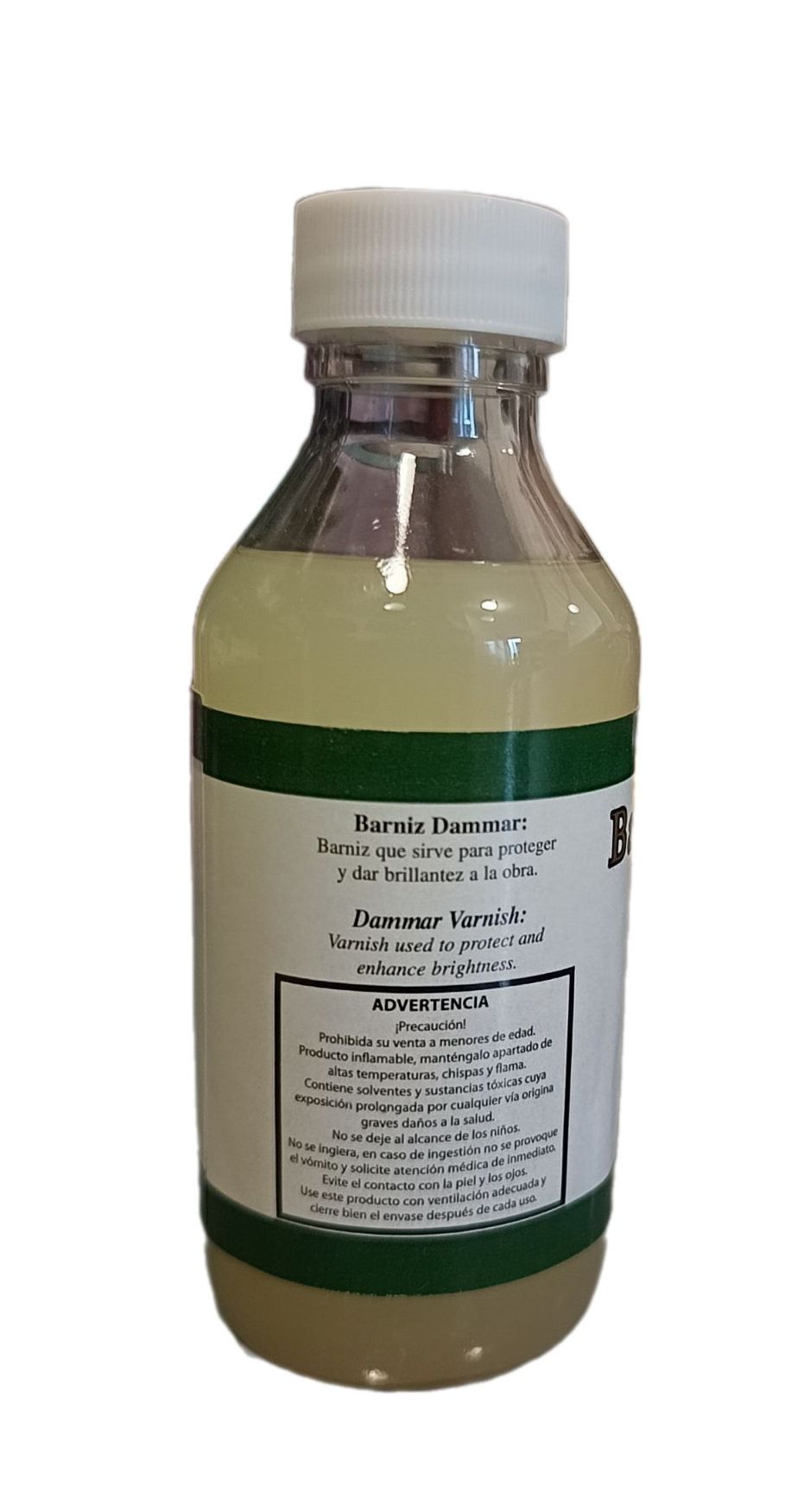Barniz Dammar Marca Pinto, 120 ml de capacidad