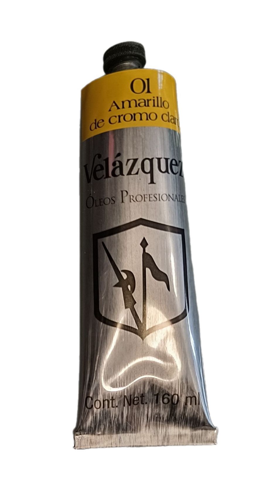Velazquez, Oleos profesionales, alta calidad, No.1 Amarillo de cromo claro, tubo de 160 ml, 58 opciones de color
