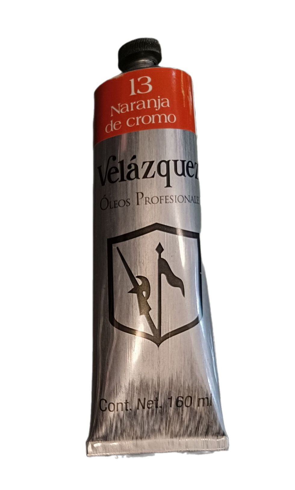 Velazquez, Oleos profesionales, alta calidad, No.13 Naranja de cromo, tubo de 160 ml, 58 opciones de color